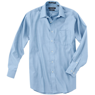 Forsyth Men's Point Collar Freedom Long Sleeve Shirt (35" Sleeve)