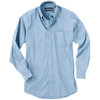 Forsyth Men's Button-Down Collar Freedom Long Sleeve Shirt (35" Sleeve)
