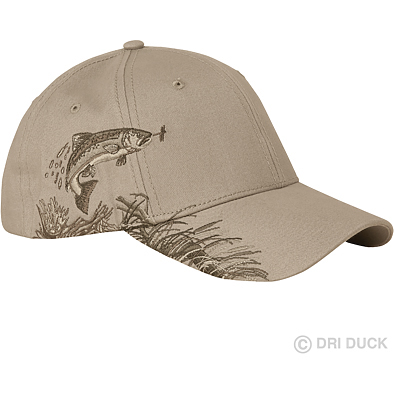 DRI-Duck Wildlife Series Trout Cap