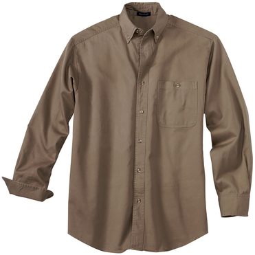 River's End Men's Denim & Twill Long Sleeve Shirt