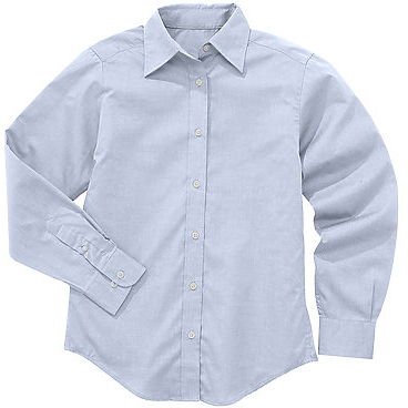 River's End Ladies' Easy-Care Pinpoint Oxford Long Sleeve Shirt