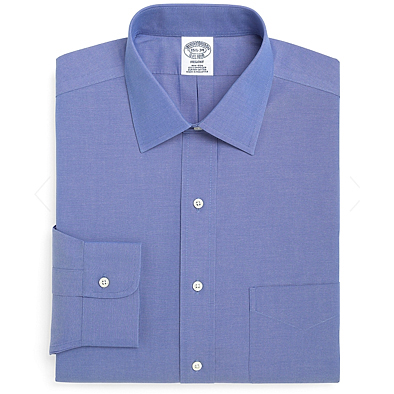 Brooks Brothers Men's Slim Fit Non-Iron Long Sleeve Shirt