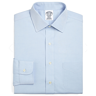 Brooks Brothers Men's Slim Fit Non-Iron Long Sleeve Shirt