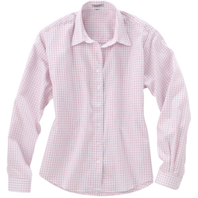 River's End Ladies' Easy-Care Checkered Long Sleeve Shirt