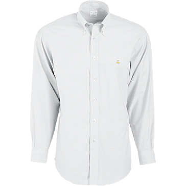 Brooks Brothers Men's 346 Oxford Long Sleeve Sport Shirt