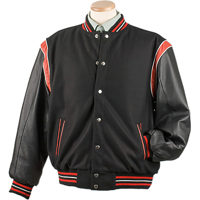 Burk's Bay Men's Reversible Wool/Leather Jacket