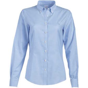 Brooks Brothers Ladies' 346 Button-Down Collar Non-Iron Oxford Long Sleeve Shirt