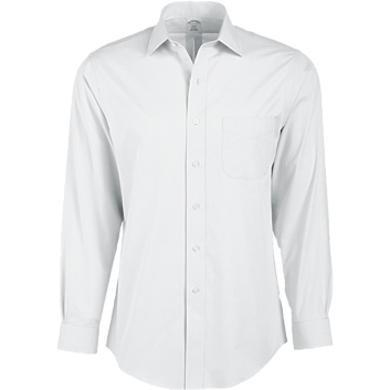 Brooks Brothers Men's 346 Regent Fit Ainsley Collar Non-Iron Pinpoint Long Sleeve Dress Shirt (32/33" Sleeve)