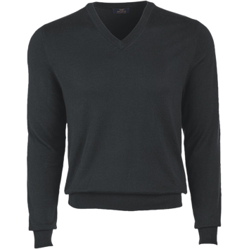 Brooks Brothers Men's 346 Cotton V-Neck Long Sleeve Sweater