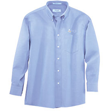 Forsyth Men's Oxford Wrinkle Resistant Long Sleeve Shirt (33" Sleeve)