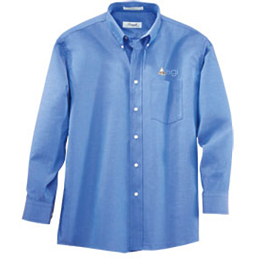 Forsyth Men's Oxford Wrinkle Resistant Long Sleeve Shirt (35" Sleeve)