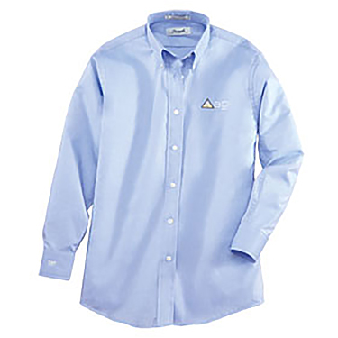 Forsyth Ladies' Pinpoint Oxford Wrinkle Resistant Long Sleeve Shirt