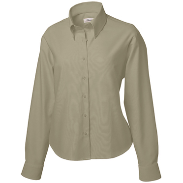 Forsyth Ladies' Oxford Wrinkle Resistant Long Sleeve Sport Shirt