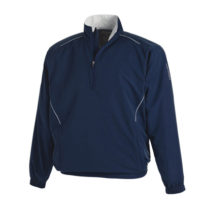 Page & Tuttle Men's Free Swing Peached Twill 1/4-Zip Windshirt