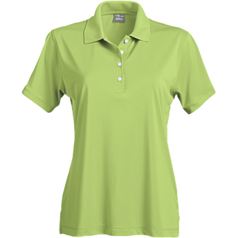 Page & Tuttle Ladies' Solid Jersey Short Sleeve Polo