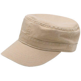 River's End Washed Military Fidel Cap