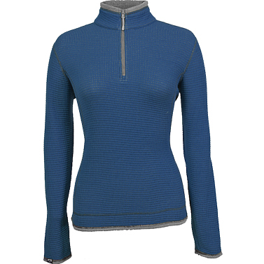 Storm Creek Ladies' 'Janica' Waffle Knit 1/4-Zip Pullover