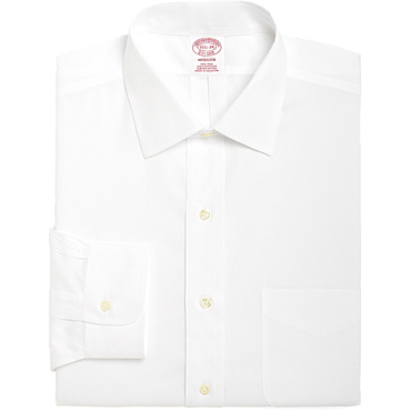 Brooks Brothers Men's Non-Iron Ainsley Long Sleeve Shirt (32/33" Sleeve)
