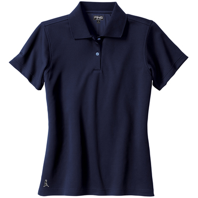 Ping Ladies' Ace 3-Button Short Sleeve Polo