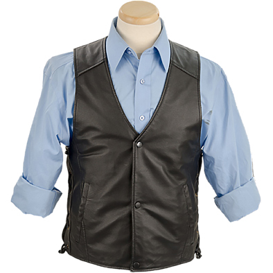 Burk's Bay Men's Leather Vest